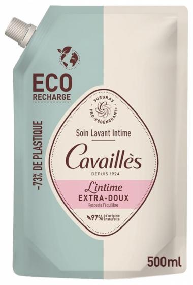 Soin toilette intime extra-doux Rogé Cavaillès - éco-recharge de 500 ml