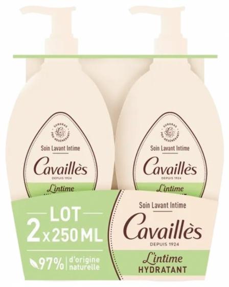 Soin toilette intime sècheresse Rogé Cavaillès - lot de 2 flacons de 250 ml