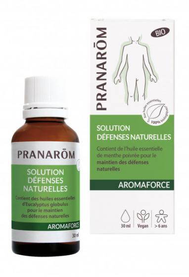 Solution Défenses Naturelles Aromaforce Pranarôm - flacon de 30 ml