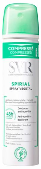 Spirial spray végétal déodorant anti-humidité 48h SVR - spray de 75 ml