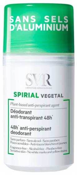 Spirial végétal déodorant SVR - roll-on de 50 ml
