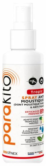 Spray anti-moustiques Tropic Para'kito - spray de 75ml