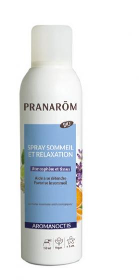 Spray sommeil relaxation bio atmosphère et tissus Pranarôm - spray de 150 ml