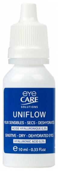 Uniflow Gouttes oculaires Eye Care - flacon de 10 ml