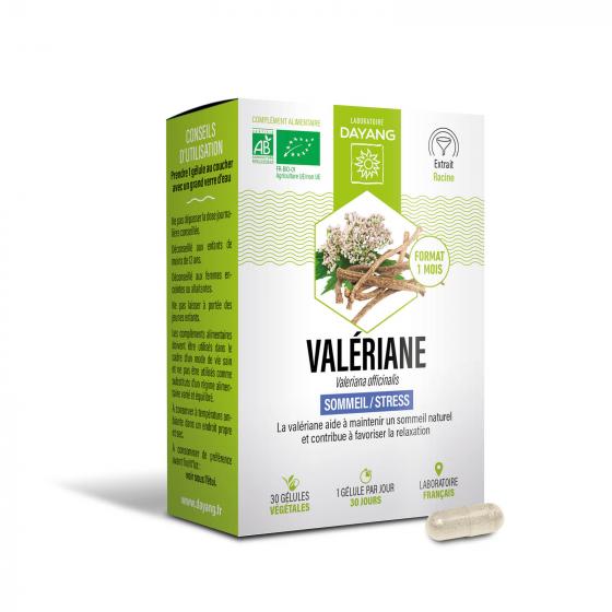 Valériane bio sphère du sommeil Dayang - boîte de 30 gélules