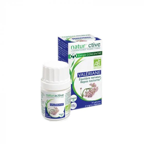 Valériane bio Naturactive - boite de 30 gélules