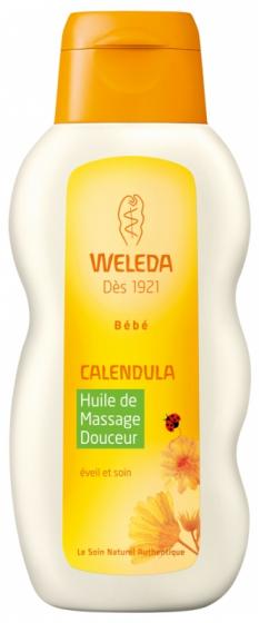 Huile de massage douceur Weleda bébé - tube de 200 ml