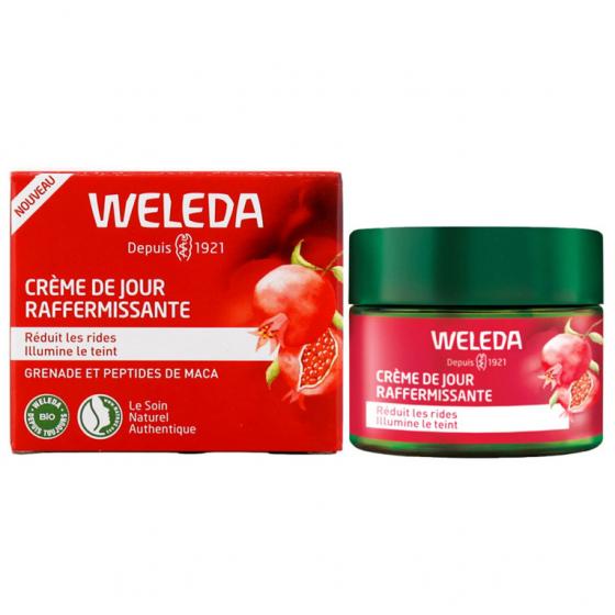 Crème de jour raffermissante Grenade Weleda - pot de 40 ml