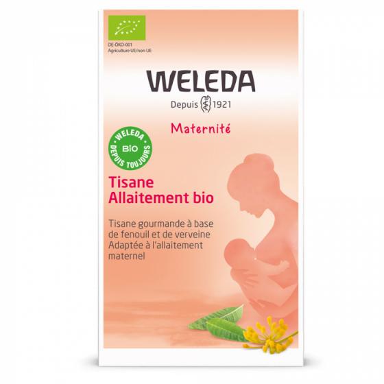 Tisane allaitement bio Weleda - boîte de 20 sachets