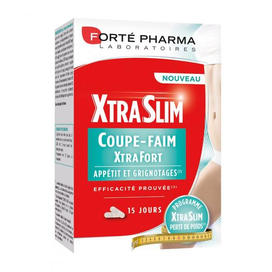 XtraSlim Coupe-faim XtraFort Forté Pharma - boîte de 60 gélules