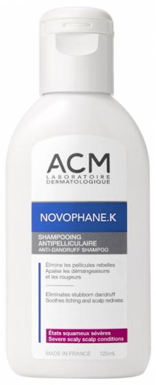 Novophane K shampooing antipelliculaire ACM - flacon de 125 ml