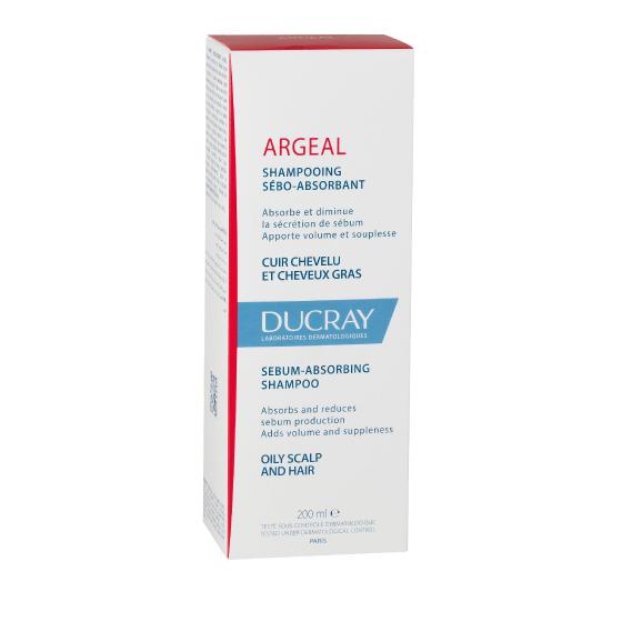 Argeal shampooing sébo-absorbant Ducray - Tube de 200 ml