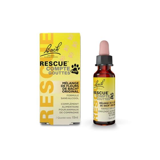 Fleur de Bach Rescue remedy pets réconforte & rassure - flacon de 10 ml