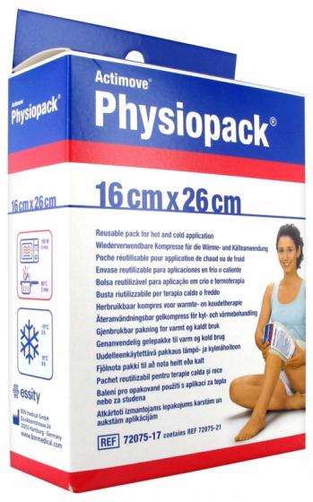 Physiopack poche réutilisable chaud/froid 16x26cm BSN Médical - une poche
