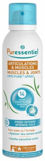 Cryo Pure articulations & muscles Puressentiel - spray de 150 ml