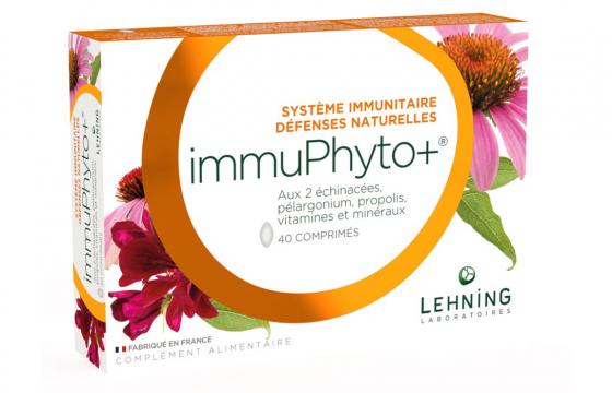 immuPhyto+ défenses naturelles Lehning - boîte de 40 comprimés