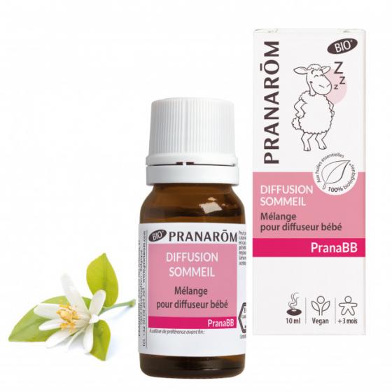 PranaBB Mélange pour diffuseur sommeil bio Pranarom - flacon de 10 ml