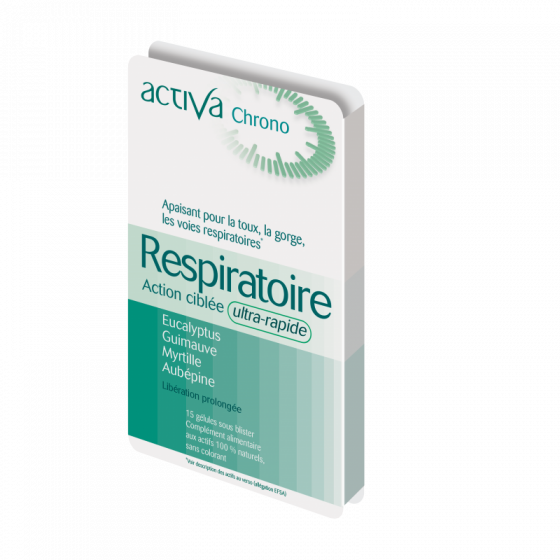 Chrono Respiratoire Activa - boite de 15 gélules
