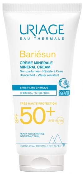 Bariésun Crème minérale SPF 50+ Uriage - tube de 100 ml