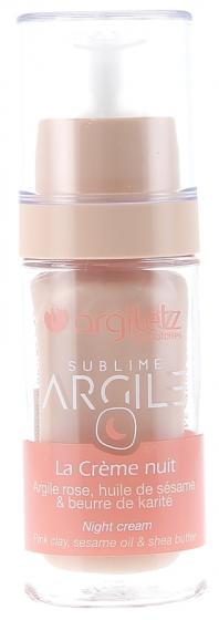 Sublime Argile Crème de nuit Argiletz - flacon de 30 ml