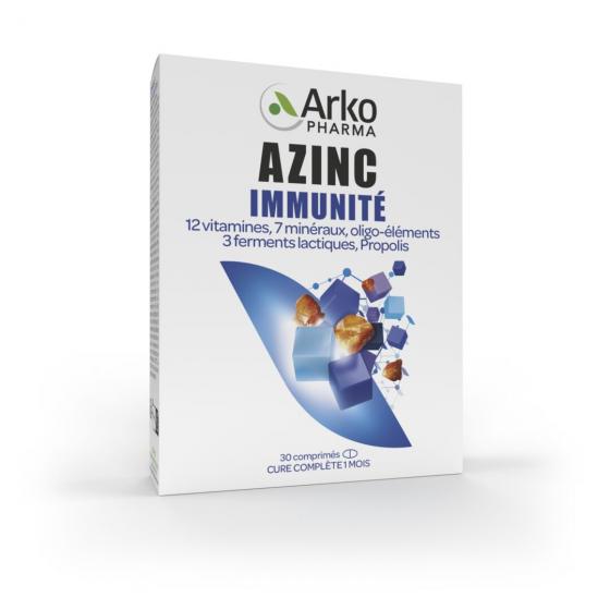 Azinc Immunité Arkopharma - boîte de 30 comprimés