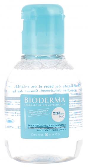 ABCDerm H2O Eau micellaire Bioderma - flacon de 100 ml