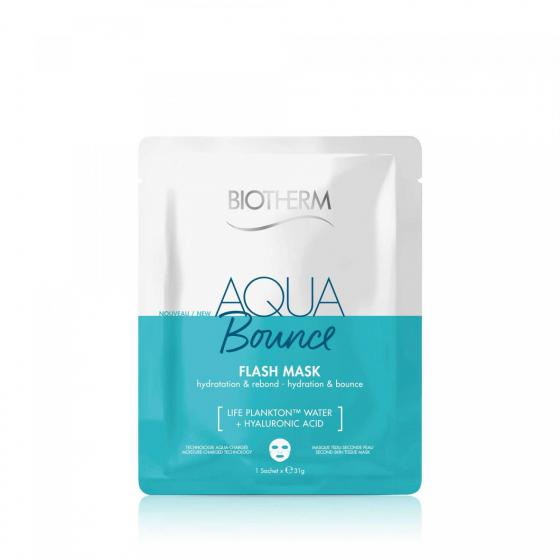 Aqua bounce Masque tissu rebond et hydratation Biotherm - sachet de 1 masque