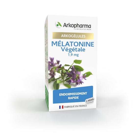 Arkogélules Mélatonine végétale 1,9mg Arkopharma - boîte de 30 gélules
