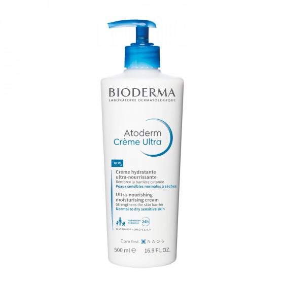 Atoderm Crème Ultra crème hydratante ultra-nourrissante Bioderma - flacon-pompe de 500 ml