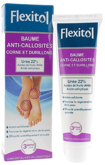 Baume Anti-Callosités Urée 22% Flexitol - tube de 56g