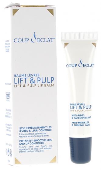 Baume lèvres lift & pulp Coup d'éclat - tube de 15 ml