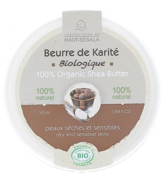 Beurre de Karité Bio peaux sèches et sensibles Laboratoire Haut-Ségala - pot de 50 ml