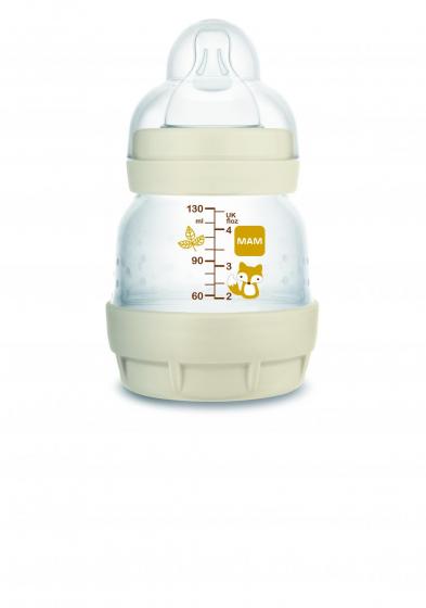 Biberon blanc Easy start anti-colique 0+ mois débit 0 Mam - 1 biberon de 130 ml