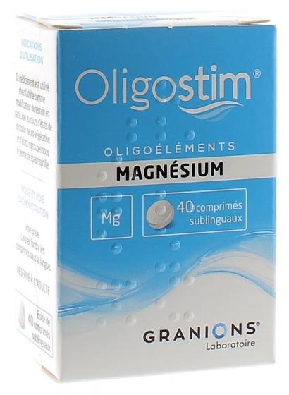 Oligostim magnésium comprimé - boîte de 40 comprimés sublinguaux