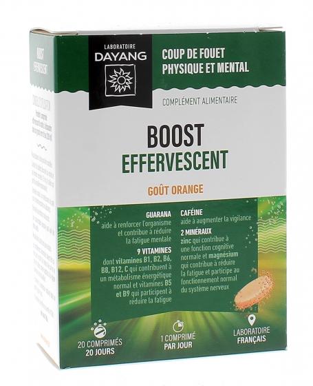 Boost effervescent Dayang - boite de 20 comprimés effervescents