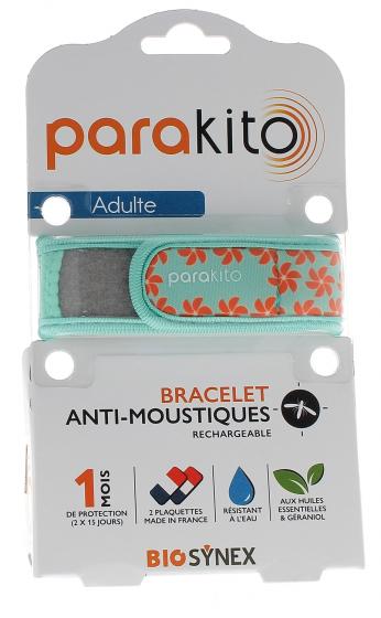 Bracelet anti-moustique rechargeable Fun étoiles Para kito - 1 bracelet + 2 recharges