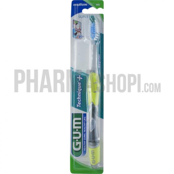 Brosse à dents technique + medium GUM - une brosse à dents