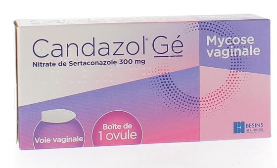 Candazol Gé 300mg - boîte de 1 ovule