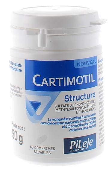 Cartimotil Structure PileJe - boîte de 60 comprimés sécables