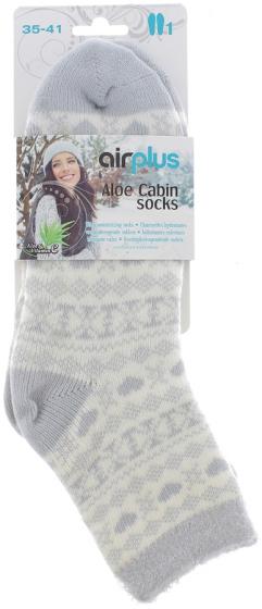 Chaussettes hydratantes Aloe cabin socks taille 35-41 Airplus - 1 paire
