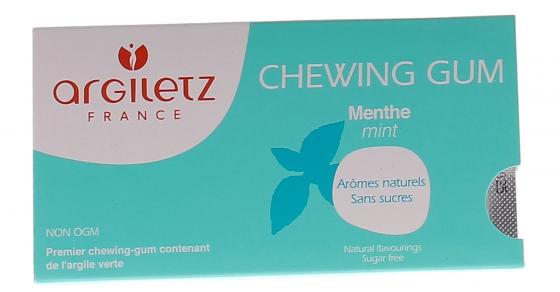 Chewing gum arôme menthe Argiletz - 1 étui