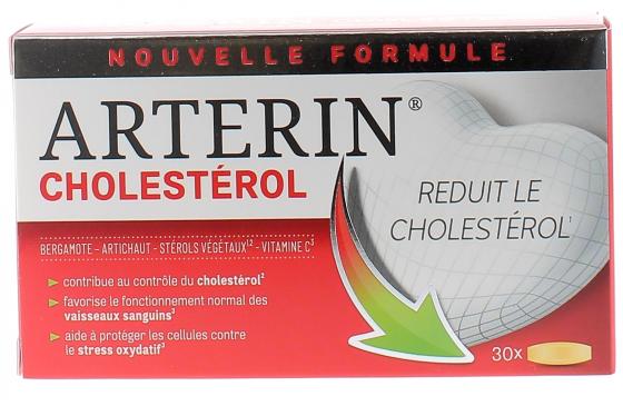 Arterin Cholestérol Omega Pharma - boîte de 30 comprimés