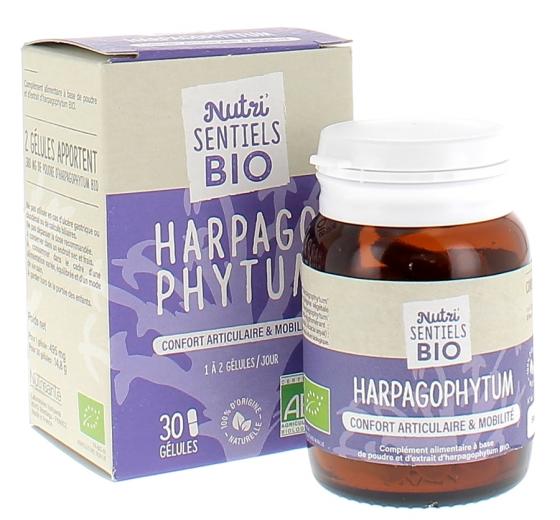 Harpagophytum nutri'sentiels bio Nutrisanté - pot de 30 gélules