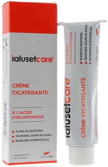 Crème Cicatrisante à l'acide hyaluronique Ialuset Care - tube de 100 g