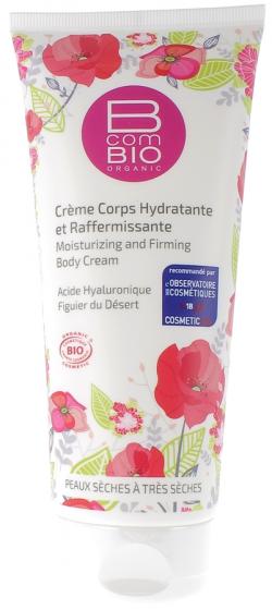Crème corps hydratante et raffermissante BcomBIO - tube de 200 ml