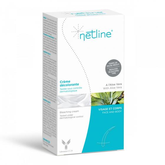 Crème décolorante Netline - 2 tubes 40 + 20 ml