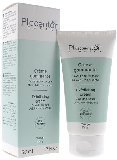 Crème gommante texture onctueuse Placentor - tube de 50 ml