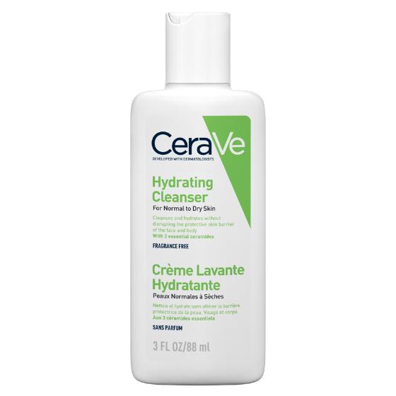 Crème lavante hydratante CeraVe - Flacon de 88 ml