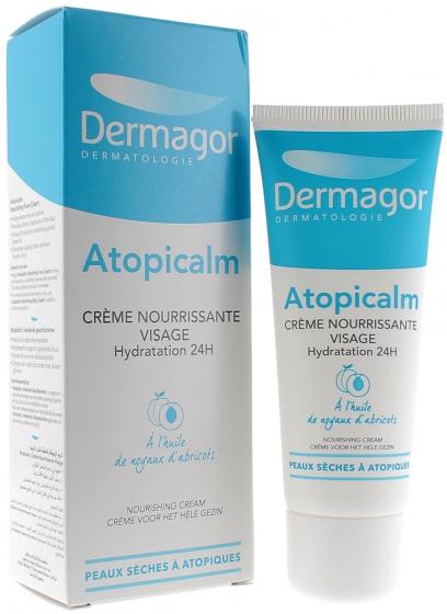 Crème nourrissante visage Atopicalm Dermagor - tube de 40 ml