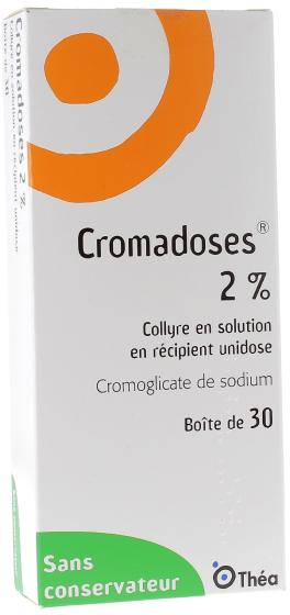 Cromadoses 2% collyre - 30 unidoses